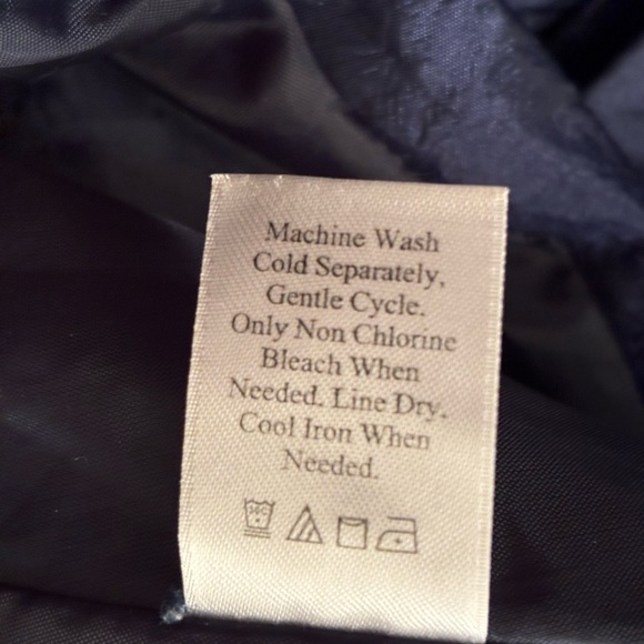 1X Coldwater Creek Midnight Blue Quilted Vest - Picture 5 of 7